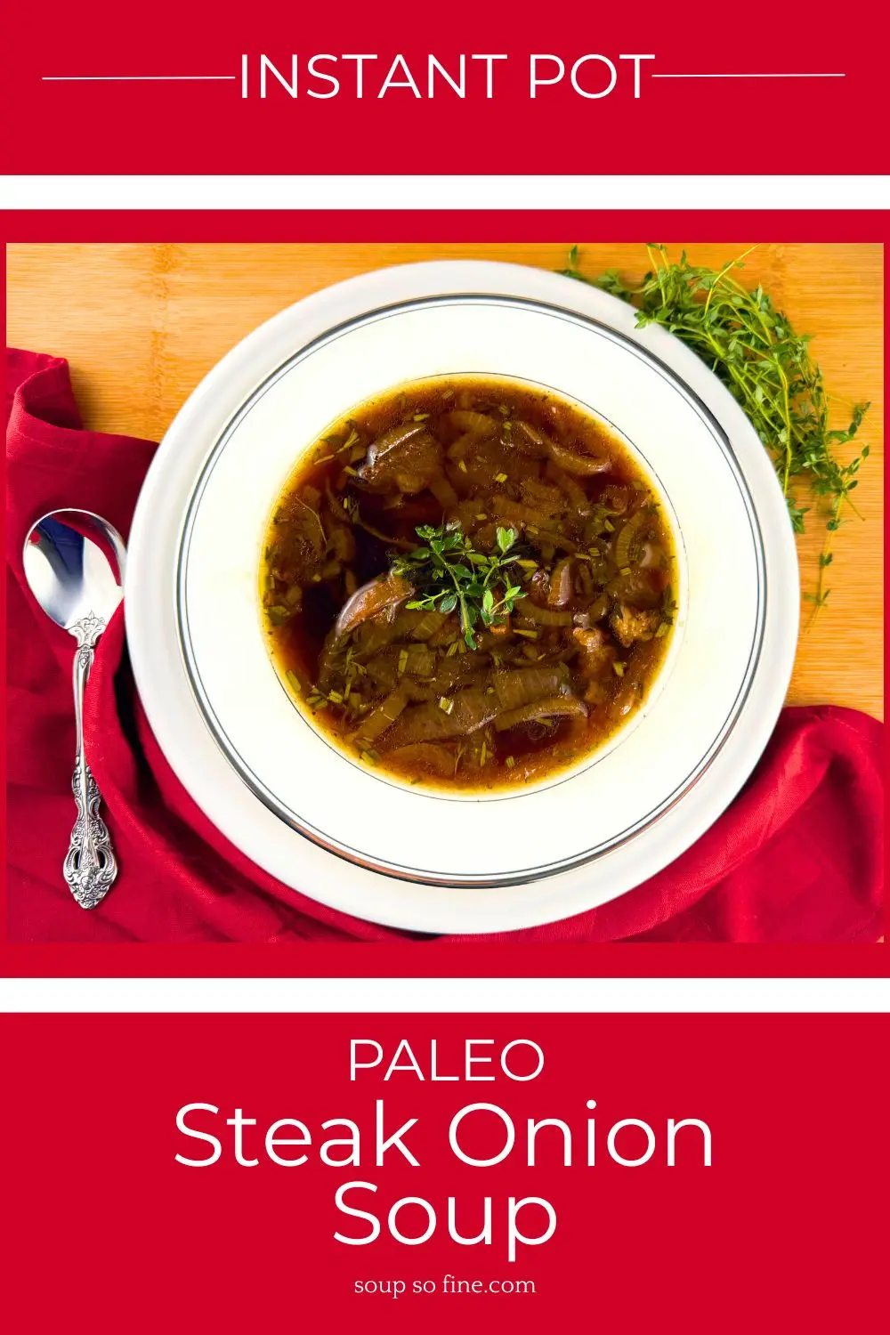 Bowl of Paleo Steak Onion Soup